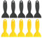 10pcs Plastic Spatula Paint Scrapers, Flexible Resin Scraper Putty Knife Air Bubble Remover Sticker Installation Tool for 3D Printing Resin Removal Spackling Patching Decal