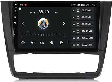 Android 12 Car Stereo for BMW 1 Series E88 E82 E81 E87 Car 9 Inch Touchscreen Car Radio, With Gps Navigation/Usb/Bluetooth Hands-Free/Fm/Am, Multimedia Video Player