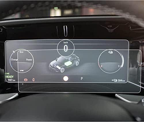 YEE PIN 2 Stücke 12-zoll kompatibel mit Opel Mokka B Mokka-e Grandland 2022 2023 Schutzfolie GPS Nano-Film Transparent Displayschutzfolie Navi Folie Schutz Kratzfest