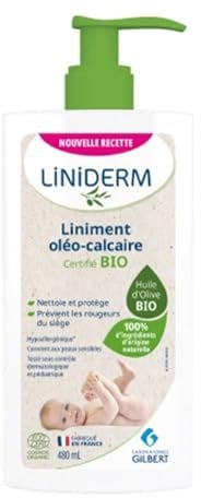 Gilbert Liniderm Bio Oleo-Calcaire Liniment Pumpflasche 480 ml