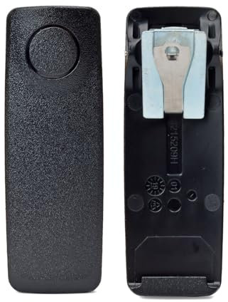 HYS Clip per cintura radio compatibile con Motorola DP2400 DP2600 DP4400 DP4401 DP4600 DP4601 DP4800 DP4801 DP4000e Series APX2000 (PMLN7008), confezione da 2