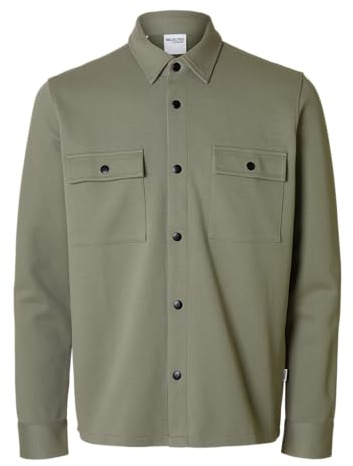 SELECTED HOMME Male Overshirt Klassisches | Overshirt