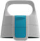 Sigg WMB ONE Top 2 Grey Aqua couvercle (taille unique), pièce de rechange pour bouteille, bouchon étanche qui s'ouvre d'une seule main