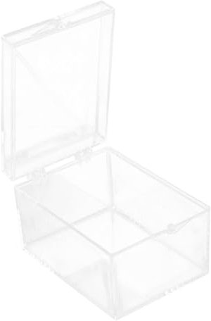 PRETYZOOM Miniring Schutz Vitrine 3D-Floating-Rahmen Schutzvitrine Mini Münzen kleiner Probenkoffer Probenhalter aus Schmuck Diagramm Aufbewahrungskiste Insekt Musterbox Plastik