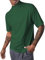 Runcati T-Shirts für Herren Kurzarm Baumwolle Basic Unterhemd Relaxed Fit Leichte Solid Pullover Tops Armeegrün X-Groß