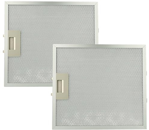 vhbw 2x Filter Metallfettfilter kompatibel mit Bauknecht DEHL 5360 SG 857402501900 Dunstabzugshaube - 30,7 x 27,8 x 0,85 cm, Metall