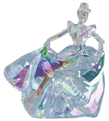 Enesco FACETS Disney Cenicienta Twirling - Figura de Vestido de Baile, 2.56 Pulgadas, Transparente