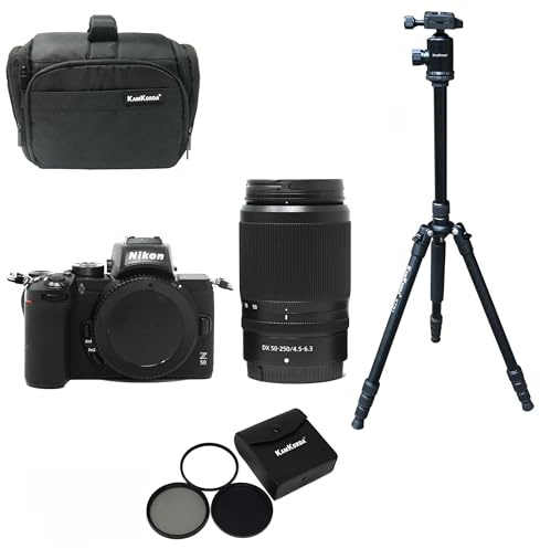 KamKorda Beginner Outdoor Sports Photography Z50 Mirrorless Camera Kit + 2 Year Warranty