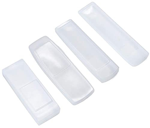 Fernbedienungsabdeckung, Fernbedienungsschutzhülle, Silikon, Wasserdichte Schutzhülle Für Tv-Klimaanlage, 21 X 5 Cm, Transparente Fernbedienungsschutzhülle, Tv-Fernbedienungshülle, Fernbedienung, Sili