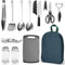 ReaNea Essentials, Gear Must Haves, Camping Cooking Utensils, Camping Kitchen Tools for Travel, Picnics, BBQ, RVs, Outdoor