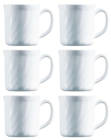 Luminarc Trianon 6 Mug Opal 29cl Opal Apto Microondas Apto Frigorífico Reciclable