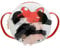 OFKAFEZV Kleine Maus Umhängetasche für Mädchen, Mini, Rot, Wasserresistent, Tierisch, Polyester, Polyurethan, Reißverschluss, Schultergurt, Damen aller Altersgruppen, Mädchen