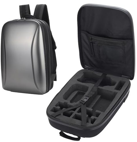 Portable Case for DJI Air 3s/ Air 3, Protective Shockproof Backpack Travel Bag Carrying Case for DJI Air 3s/ Air 3 Drone,Fly More Combo Accessories