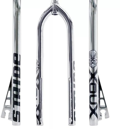 XOUX Stride FK01TD29SIL - Forcella BMX senza filettatura, 29, 1-1/8, argento