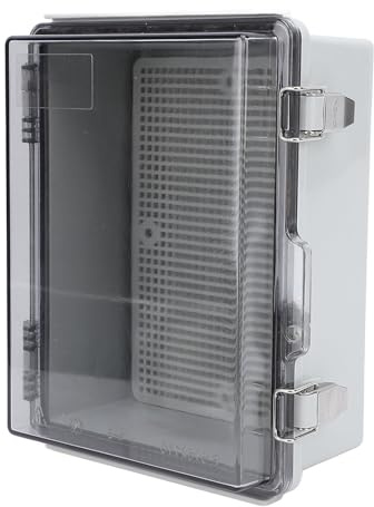 Junction Box, Electrical Junction Box Transparent Cover IP67 Electrical Box for Irrigation Control Lighting Control, Electrical Boxes