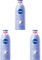 NIVEA Verwöhnende Soft Milk, Body Milk für trockene Haut mit Tiefenpflege Serum, Feuchtigkeitspflege mit Shea Butter und 100% purem Hyaluron (400 ml) (Packung mit 3)