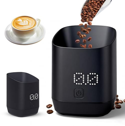 Digital Coffee Scale with LED Display Coffee Bean Weight Scale | Digital Dosing Cup Weighing Dosing Espresso Accessories for Condiments Tea Coffee Beans
