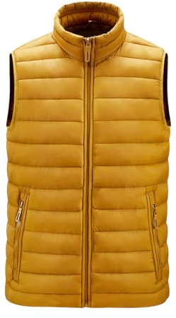 Chaleco Acolchado Hombre Plumas Chaleco Plumon Guateado Enguatado sin Mangas Chalecos Acolchados Plumifero Plumífero Chaqueta Abrigo sin Mangas Hombre Tallas Grandes Invierno Senderismo Entretiempo
