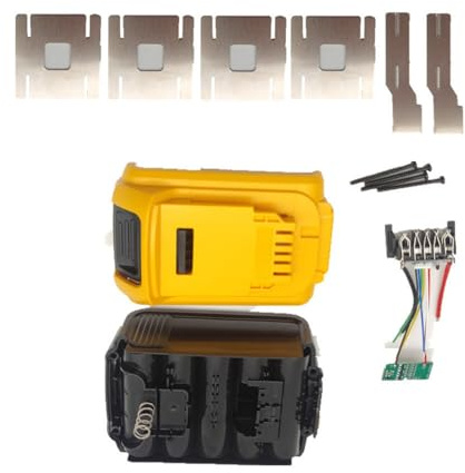 Cassa di batteria 18650 ad alta capacità 10Cell per batteria 18V 20V CB200 DCB183 18V5S2P Housing Modulars Assembly Design Repair