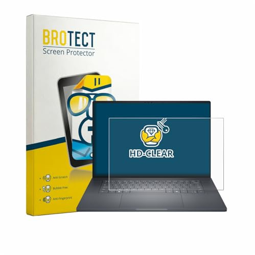 BROTECT Schutzfolie für Dell Pro Precision 7 Series 16 Displayschutz Folie Made in Germany, Ultra-Klar