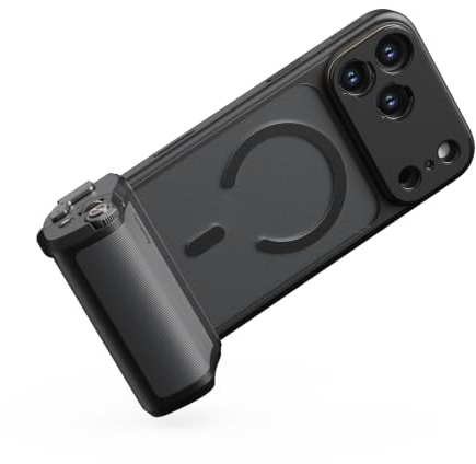 SMALLRIG FilMov Photography Grip+Phone Case for iPhone 17 Pro - 5553 | Ergonomic Grip with Shutter & Zoom, Built 3400mAh Battery Wireless Remote, Phone Creator Kit for Filmmaking, Selfie, YouTube
