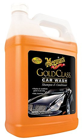 Meguiar's Gold Class Car Wash – Premium Foaming Car Wash Soap, High Gloss Finish, Safe For Clear Coats, Deep Cleans Without Removing Waxes, Car Detailing Supplies For Cars, Trucks & Suvs – 1 Gal