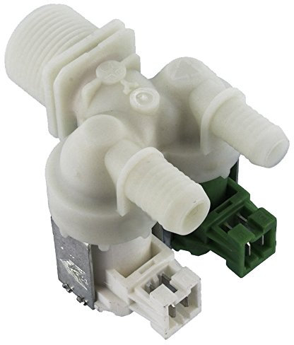 SPARES2GO Solenoid Water Inlet Outlet Fill Valve for Zanussi Washing Machine