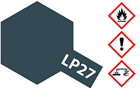 TAMIYA LP-27 Deutsches Grau matt | Streichlack 10ml #82127