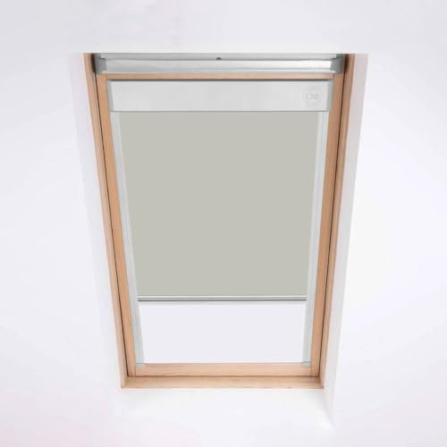 Skylight Roller Blinds for Velux Roof Windows, Blackout Blind, Window Code Stone M04, 304 & 1