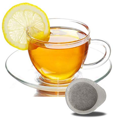 Te al Limone in cialde compostabili Caffè Duetto - Box da 50 pezzi