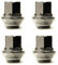 UKB4C Set of 4 Replacement Wheel Nuts M12 x 1.5 With Washer Alloy Wheels Only