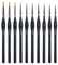 Olot Fine Detail Artist Paint Brushes for Watercolour and Acrylic painting with Triangular Handles,10 Miniature Paintbrushes & Art Painting,Acrylic, Models,Watercolour, Oil, Warhammer Figures