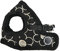 Puppia Brustgeschirr für kleine und mittelgroße Hunde - Florent Harness B - verstellbar und komfortabel, Schwarz, M