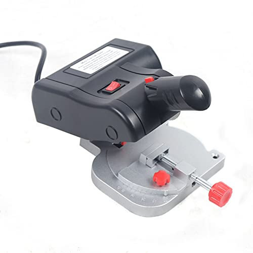 Troncatrice Elettrica 90 W 4500 Rpm Per Metallo Taglio Legno -45° Mini Sega Circolare Da Tavolo Con Lama Per Sega In Metallo E Lama Per Sega In Resina