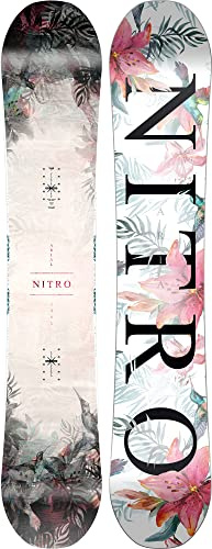 NITRO Snowboards Mädchen Arial BRD ´23, Allmountainboard, Twin, Cam-Out Camber, All-Terrain