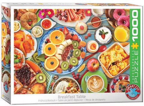1000 Teile Puzzle Frühstückstisch
