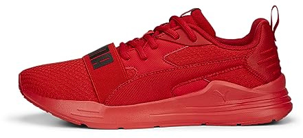 PUMA Wired Run Running Shoes Unisex Adult, red, 8 UK