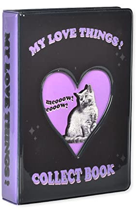 Mini Kpop Fotoalbum 7,6 cm Fotokarten-Binderhüllen 80 Taschen Fotokartenhalter Organizer Tragbar Lila Hohl Herz Fotokarte Sammlung Aufbewahrung Halter Buch K Pop Merchandise Gastgeschenke Zubehör