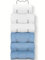 Towel Rack Wall Mounted, 6 Tier Metal Towel Rail for Bathroom, Hanging Towel Storage Organiser, Vertical Towel Holder Wine Rack Yoga Shelf (Chrome)