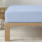 Degrees Home - Collection - Spannbettlaken – 100% Polyester, Hochwertige Mikrofaser, Rundum-Gummizug, Atmungsaktiv & Pflegeleicht, Oeko-Tex Standard 100-140x190x33 - Hellblau
