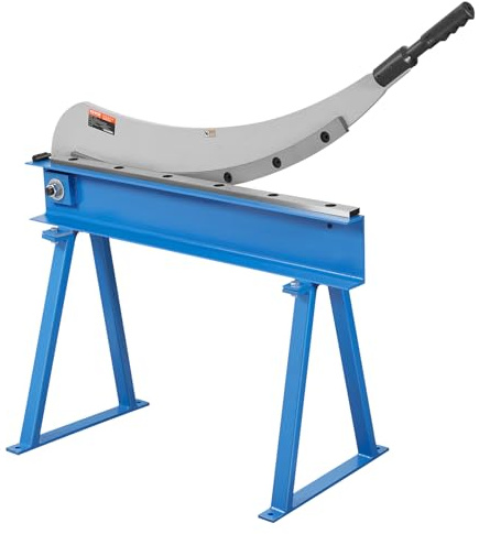 VEVOR 32 Manual Hand Plate Shear for Metal Sheet Processing, Benchtop Cutter with Q235 Material, for Crafts Thick Steel Crafting, Heavy Duty Roll Press Machine for Builders, DIY Enthusiasts