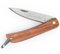 Wanapix | Coltellino Personalizzato | Lama Incisa | Coltello Pieghevole | Coltellino Tascabile | Acciaio Inox e Legno Naturale | Lama 7 cm