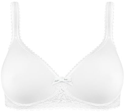 Playtex Reggiseno Senza Ferretto Spacer Donna x1, Bianco, 34/3C