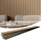 VEVOR Wood Slat Acoustic Panels, 7.9 x 94.5 inch, MDF Accent Wooden Wall Panels for Modern Interior Wall Decor, Faux Wood Wall Board Panels for Noise Reduction, Light Oak