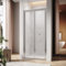 SUNXURY Porta scorrevole Doccia 80 x 185 cm Porta Pieghevole Box Doccia 80 cm Porta Nicchia Pieghevole in Vetro di Sicurezza Porta Doccia Porta Doccia Regolabile 76-80 cm Altezza 185 cm