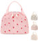 Lunch Bags for Women Insulated Cooler Lunch Bag Adults Kids Packed Lunch Box Tote Bag Cute Girls Ladies Lunch Bags for Work School Picnic Travel Pink Preppy Stuff Gifts for Teenage Girls Daughter