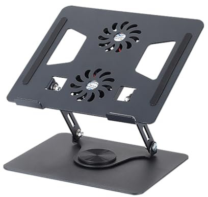 Laptop Riser for Desk | Aluminum Alloy Strong Sturdy Laptop Holder Mount,Laptop Cooling Stand Desktop Cooling Base Adjustable for Height Folding and Lifting