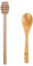 2 Pcs Wooden Honey Spoon & Honey Dipper Stick Set, 15cm Honey Stirrer for Honey, Jam, Syrup, and More - Eco-Friendly Bamboo Honey Mixing Tools