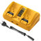 TALOEYH - Caricabatterie di ricambio compatibile con batteria Dewalt da 12 V/20 V, caricatore rapido a 2 porte compatibile con batteria al litio serie Dewalt DCB DCB102 DCB124 DCB203 DCB206 DCB606