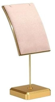 Collana Gioiello Collana Gioielli Display Pendant Store Visualizzazione Visualizza in Metallo Visualizza in Metallo Display Jewelry Display (Rosa, Medio)